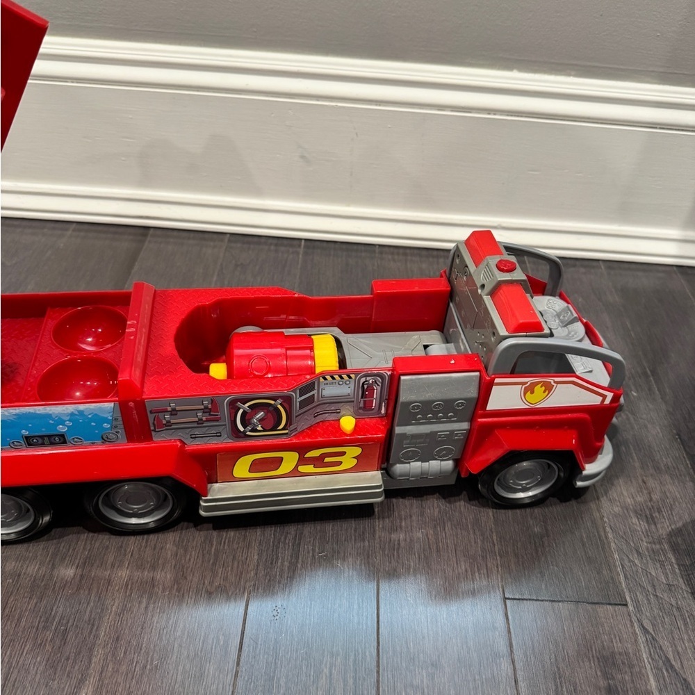 Paw Patrol Marshall’s Transforming City Fire Truck Toy Lights Sounds Toddler Kid - Picture 12 of 12
